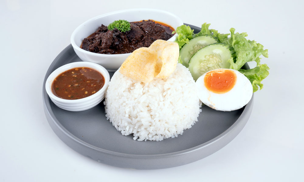 Fragrant Rice with Daging Masak Hitam